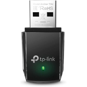 TP-Link AC1300 - Adaptador de Red inalámbrico USB (Archer T3U) - 2,4 G/5G Adaptador de Red inalámbrico para PC de Escritorio,