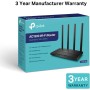 TP-Link Archer C80 AC1900 MU-MIMO Dual Band Wireless Gaming Router, Wi-Fi Speed Up to 1300 Mbps/5 GHz + 600 Mbps/2.4 GHz,