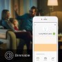 TP-Link - Bombilla inteligente LED, Bombilla WiFi sin necesidad de hub, Luz Blanca Cálida Regulable, compatible con Amazon Alexa