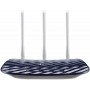 TP-Link Archer C20 - Router inalámbrico de doble banda, 750 Mbps, 2.4 GHz a 300 Mbps y 5 GHz a 433 Mbps, 3 antenas externas ,