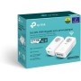 TP-Link CPL AC 1200Mbps + CPL 1300Mbps con Puertos Gigabit Ethernet y Conector Integrado, Caja WiFi Kit de 2 - Amplíe su