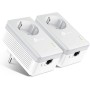 TP-Link - Amplificador WiFi Repetidores de Red, Adaptadores Internet por Línea Eléctrica PLC AV600+AC300, 5 Puertos, Cable