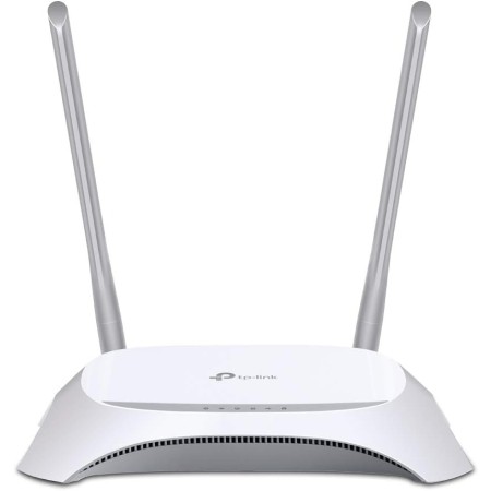 TP-Link 300 Mbps 3G/4G Single-Band Wi-Fi Router, 1x 2.0 USB Port, 5x Fast WAN/LAN Ports, Connect up to 32 devices, WPS Button,