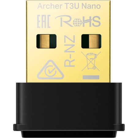 TP-Link Adaptador Nano USB WiFi para PC (Archer T3U Nano)-AC1300 2.4G/5G adaptador transceptor de red inalámbrica de doble banda