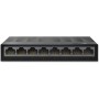 TP-Link LS1008G - Switch Ethernet de 8 Puertos (10/100/1000 Mbps, Velocidad hasta 2000Mbps ,Plug and Play, sin Ventilador, no