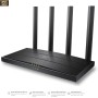 Enrutador inalámbrico de Doble Banda Gigabit Wi-Fi 6 AX1500 Mbps de próxima generación TP-Link, Seguridad WPA3, Ideal para