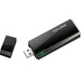 TP-LINK Archer T4U - Adaptador Inalámbrico USB de Banda Dual (AC 1300Mbps, WPS, USB2.0/3.0, Cable de extensión USB), negro