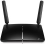 TP-Link Archer MR600 Router 4G + Advanced LTE CAT6, Wi-Fi AC1200 5GHz & 2.4GHz, 4 Puertos Gigabit + Amazon Basics - Cable de Red