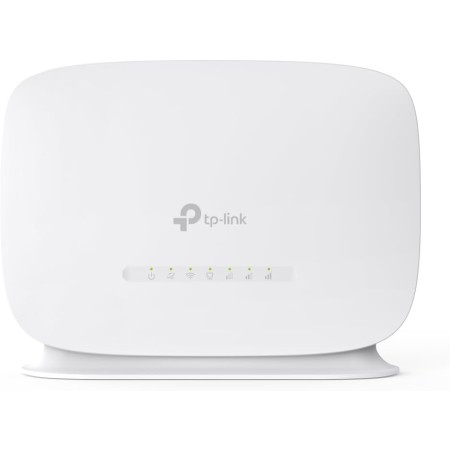 TP-Link TL-MR105| Router 4G LTE (Cat 4), Router 3G/4G Velocidad de Red hasta 300Mpbs, MicroSim, Puerto Ethernet LAN/WAN, Antena