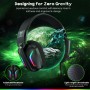 WESEARY WG1 Cascos Gaming Inalambricos, Auriculares Gaming Inalambricos de 2.4G para PS5, PS4, PC, Switch, Sonido Estéreo