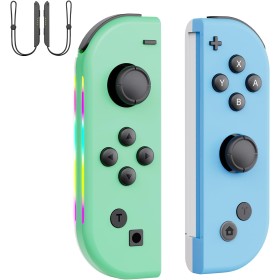 Genérico Mando Switch, Mando para Switch Inalámbrico Compatible con Switch/OLED/Lite con Doble Vibración, Gyro Axis, Captura de