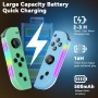 Genérico Mando Switch, Mando para Switch Inalámbrico Compatible con Switch/OLED/Lite con Doble Vibración, Gyro Axis, Captura de