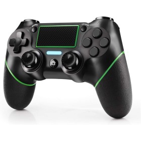 Etpark Mando para PS4, Mando Inalámbrico Mando Bluetooth Compatible con PS4/Pro/Slim/PC, Gamepad Jostick con Doble Vibración,