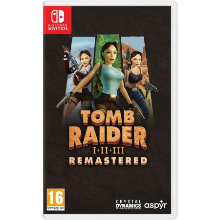 Tomb Raider 1-3 Remastered Starring Lara Croft - Switch