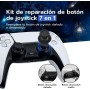 Mcbazel 5 en 1 Joystick Kit de Reparación de Repuesto para PS5 DualSense Controlador con Destornilladores, tapa analógica para