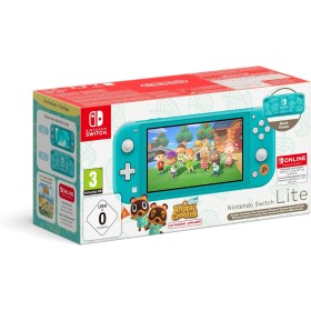 Nintendo Switch Lite - Consola Azul Turquesa + Animal Crossing + 12 meses NSO