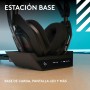 Logitech G Astro A50 LIGHTSPEED para gaming Auriculares inalámbricos + estación base (Gen 5), PRO-G GRAPHENE, cambio entre 3