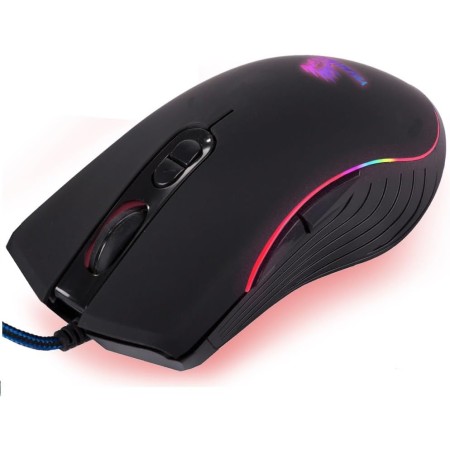 GADIRIA Ratón Gaming con Cable - 6000 dpi - RGB, 7D, Optico - Ratón PC, Portátil, Ordenador - Gaming Mouse Ideal para Gamers -