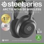 Steelseries Arctis Nova 5 Wireless - Auriculares Gaming - Controladores magnéticos de neodimio - Más de 100 preajustes de Audio