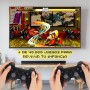 Min Consola Retro Arcade con 40000 Juegos y 128 GB - Game Stick: PS1, PSP, NeoG,GBA,N64,SuperN, MegaD,etc - Videoconsola Retro