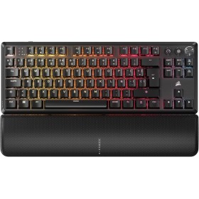 Corsair K70 Core TKL Wireless RGB Teclado Mecánico Tenkeyless para Juegos – Interruptores Lineales MLX Red v2 Prelubricados –