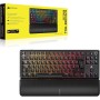 Corsair K70 Core TKL Wireless RGB Teclado Mecánico Tenkeyless para Juegos – Interruptores Lineales MLX Red v2 Prelubricados –