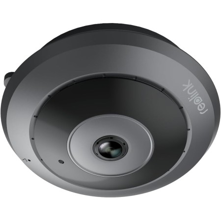 Reolink FE-W Fisheye Camara Vigilancia WiFi Interior - 2K+ 6MP 360° Panorama, WiFi 2.4/5GHz, Detección Inteligente Personas,