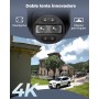 Reolink 4K PTZ Camara Vigilancia WiFi Exterior con Doble Lente, Visión de 360°, Seguimiento Automático, Detección de