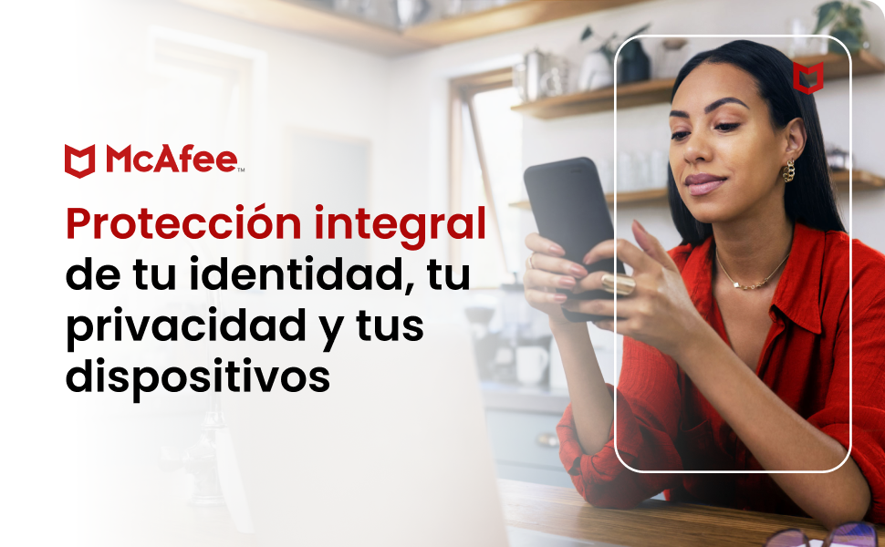 McAfee Antivirus con VPN para PC, móviles y tabletas