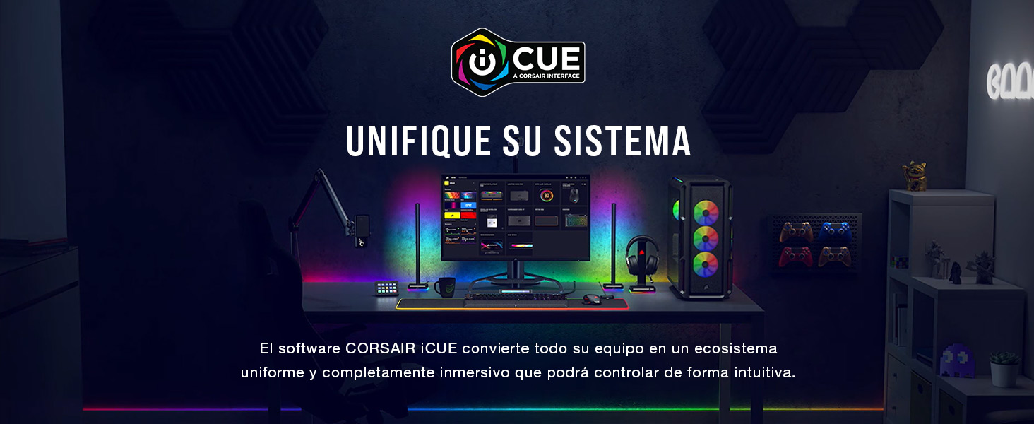 CORSAIR iCUE, Iluminación RGB, Control RGB