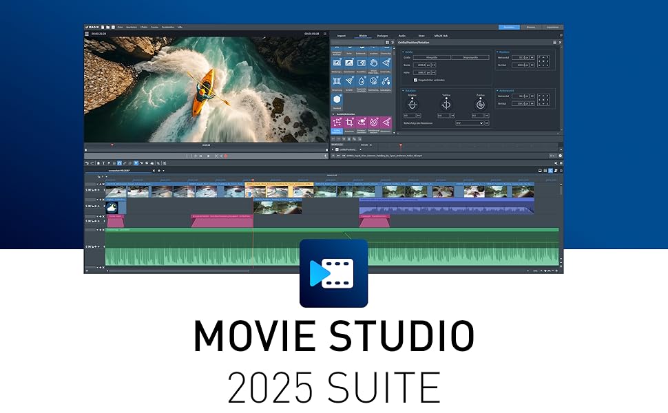 MAGIX Movie Studio 2025, MAGIX, Video, Video editing, Software