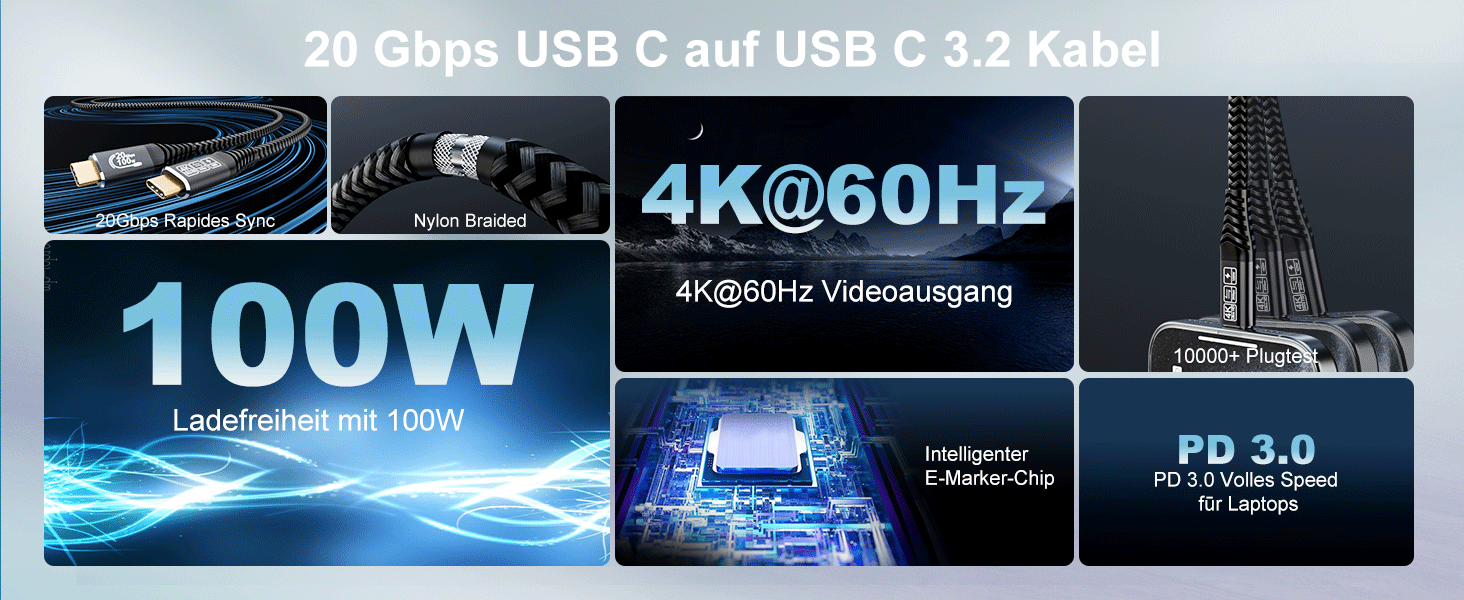 cable usb c 3.2