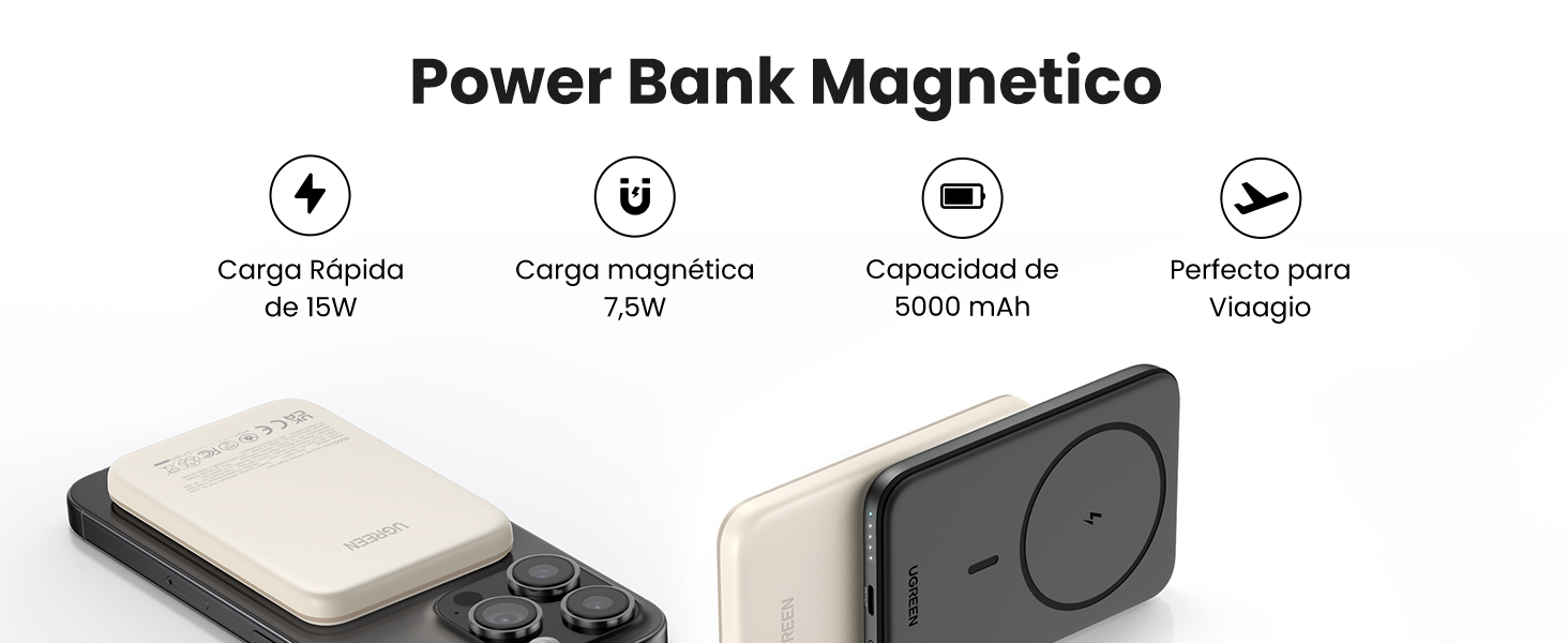 power bank Magnetico 5000mAh