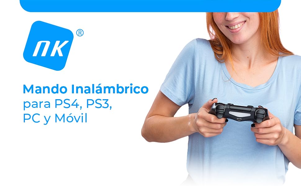 A+ Mando Inalámbrico para PS4, PS3, PC y Móvil - DEF