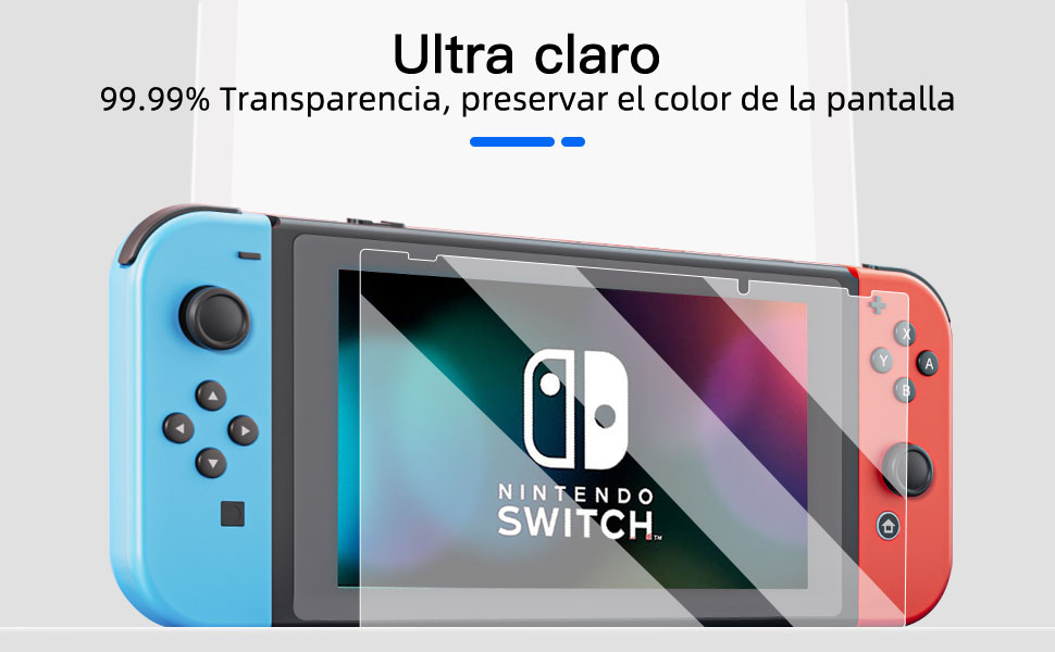 Nintendo Switch Protector de pantalla de vidrio templado