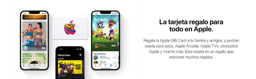 La tarjeta regalo para todo en Apple