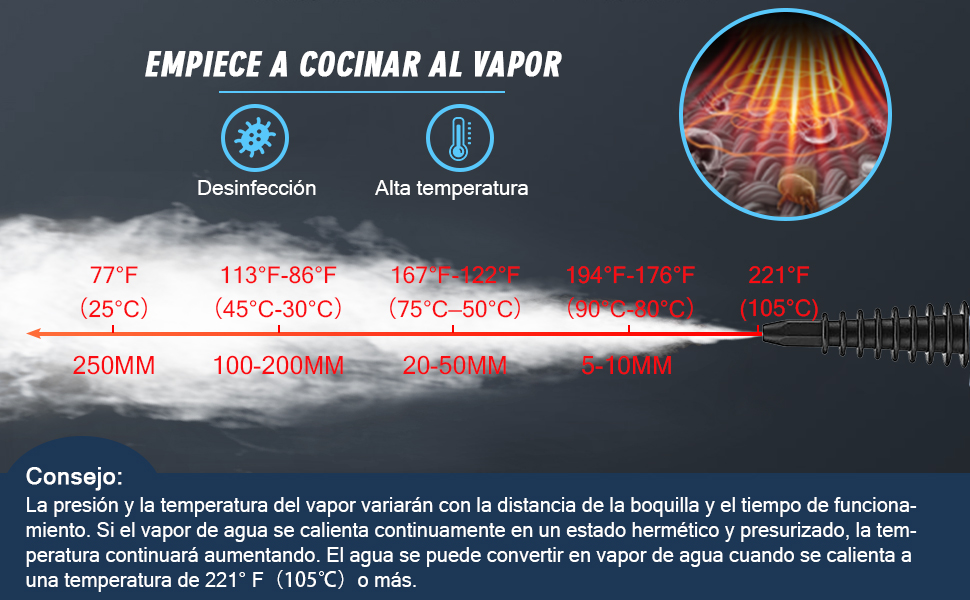 limpiador a vapor