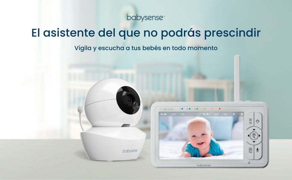 Monitor de video Babysense HD S2