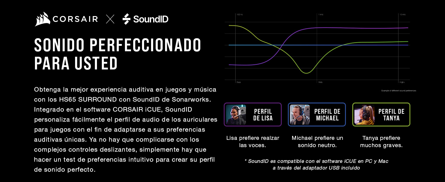 SoundID, icue, auriculares surround, auriculares dolby, auriculares dolby audio