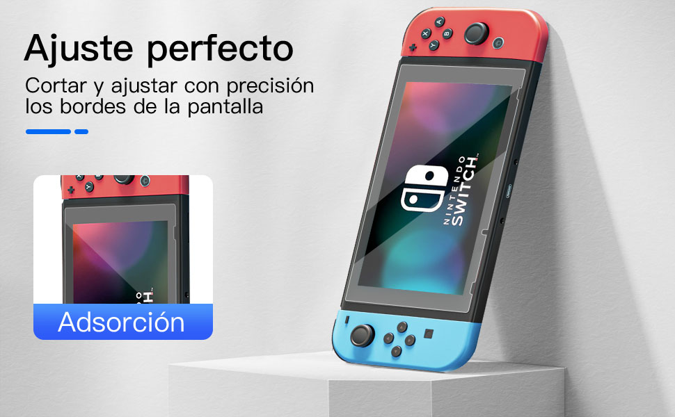 Nintendo Switch Protector de pantalla de vidrio templado