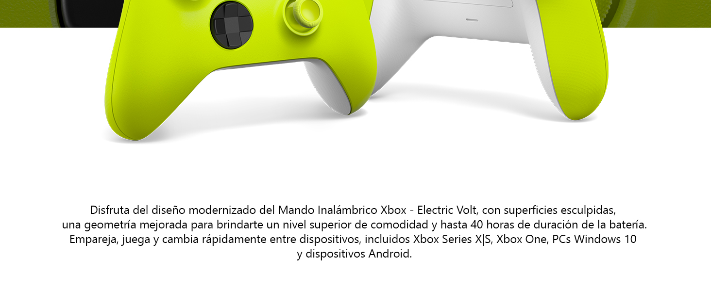 Mando Inalámbrico Xbox Electric Volt