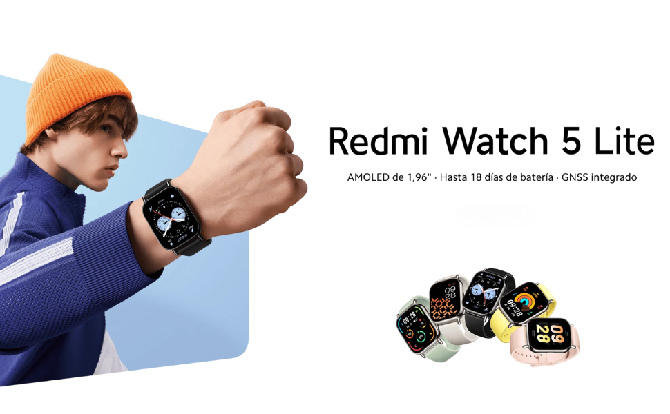 Xiaomi Redmi Watch 5 Lite Black Bhr8789Gl