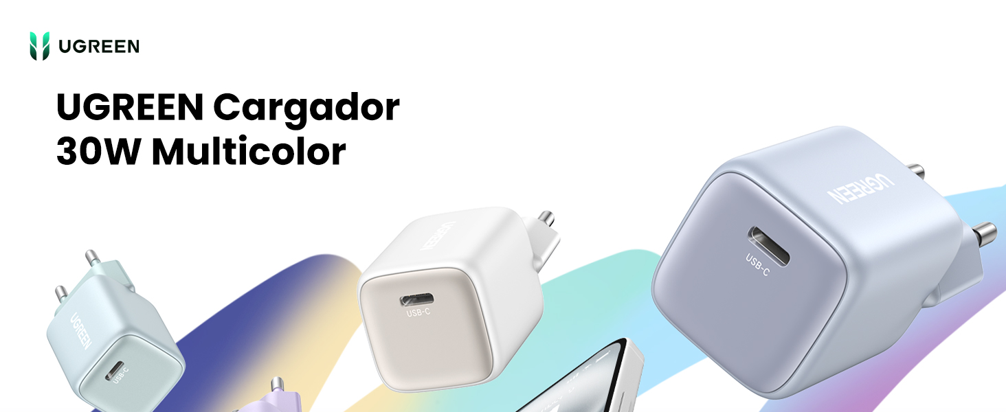 30W cargador gan