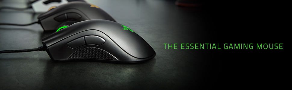 Razer DeathAdder Essential, gaming, esports, Sensor óptico, Ratón, Formato ergonómico