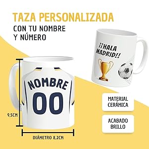 taza personalizada