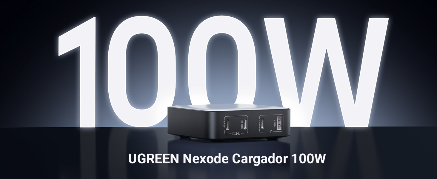 Cargador USB C 100W