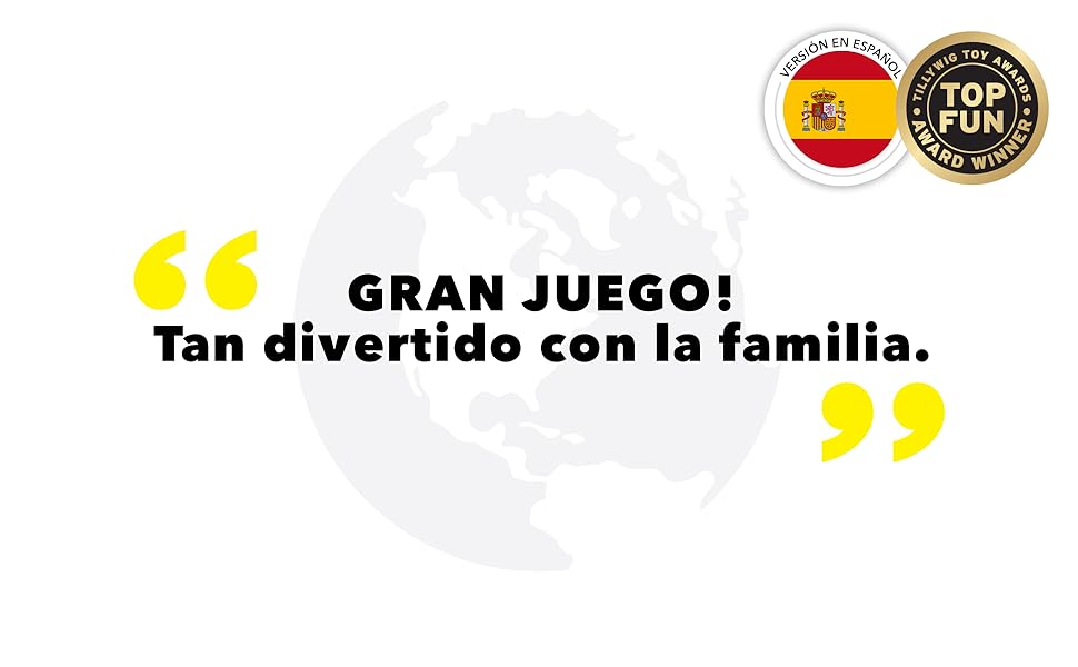 El juego mundial, el juego de cartas de geografía definitivo para la educación en el hogar. Navidad