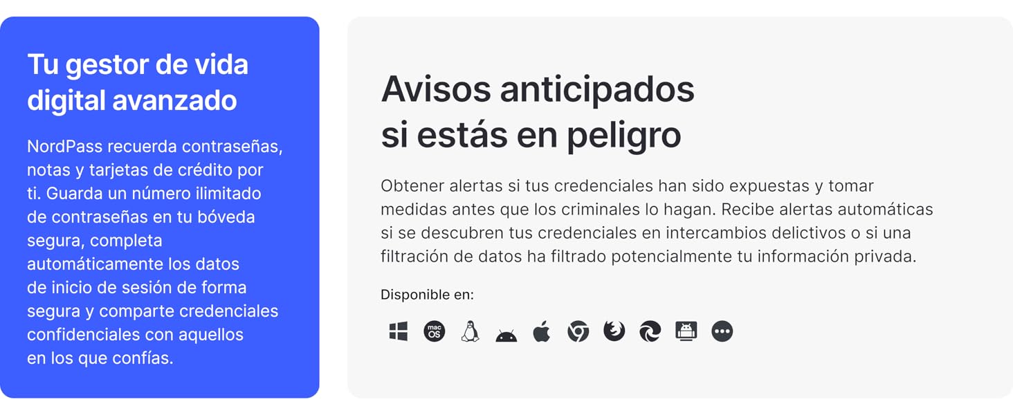 Avisos anticipados si estas en peligro