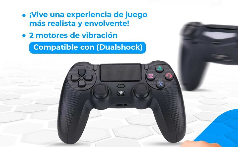 A+ Mando Inalámbrico para PS4, PS3, PC y Móvil - DEF