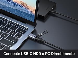 adaptador usb 3.0 a usb c